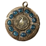 Cerulean Amber Medallion +2