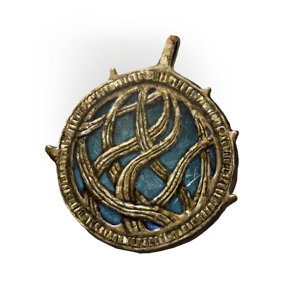 Cerulean Seed Talisman