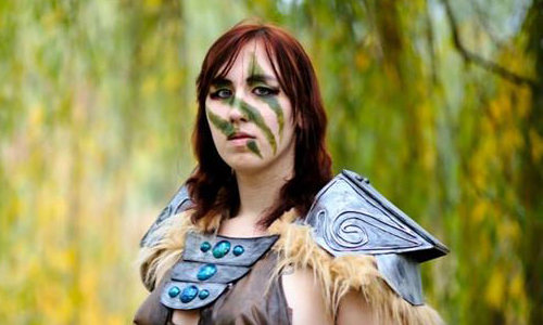 Skyrim cosplay Gekroent