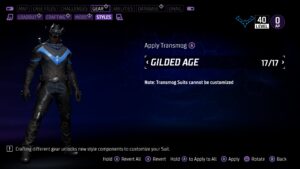 gotham knights gilded age skins leak nightwing