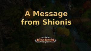 king's bounty armored princess a message from shionis featured image