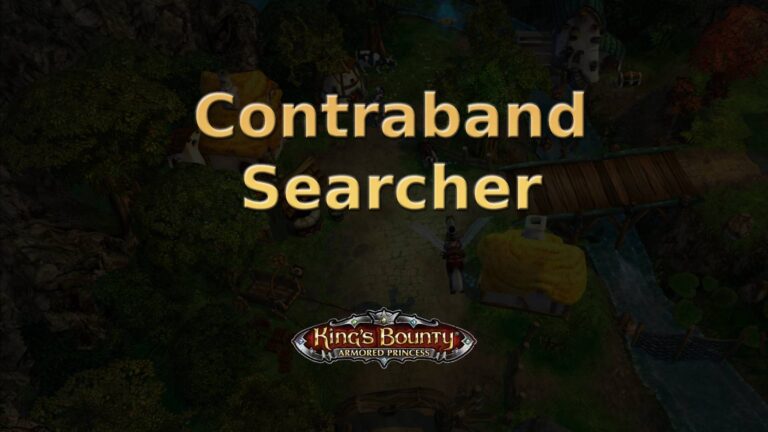 king's bounty armored princess contraband searcher featured image