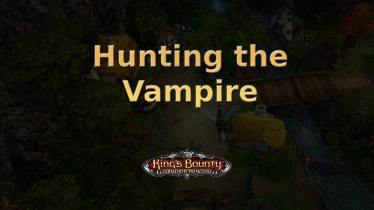 king's bounty armored princess hunting the vampire featured image