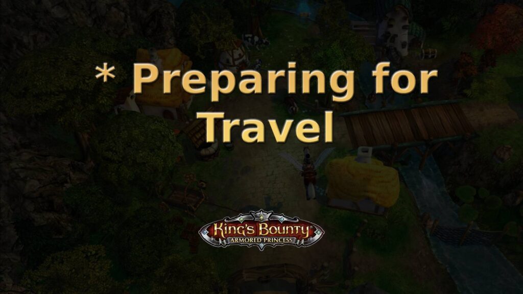 king's bounty armored princess preparing for travel featured image