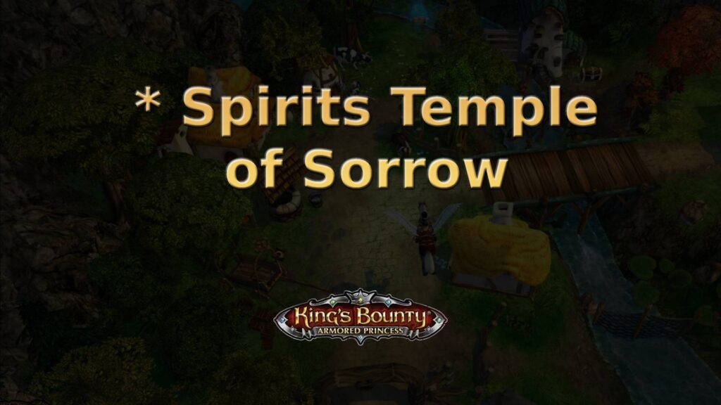 king's bounty armored princess spirits temple of sorrow featured image