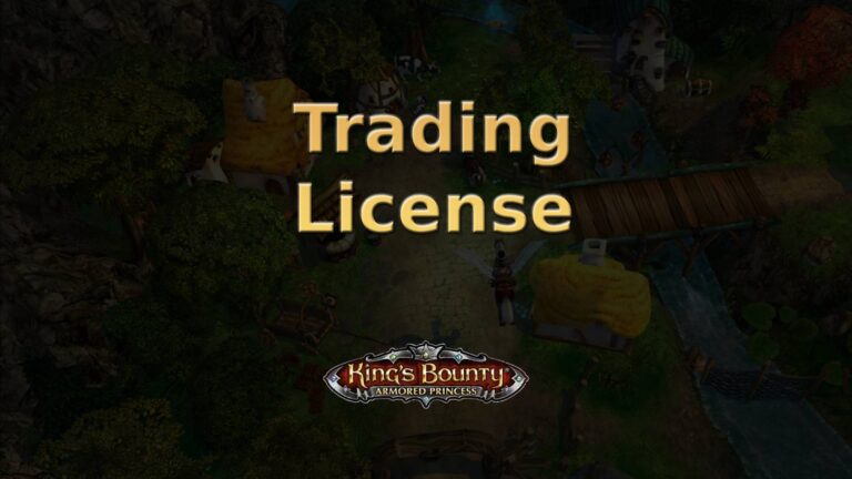 king's bounty armored princess trading license featured image