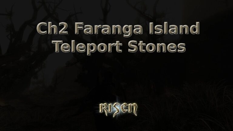 risen ch2 faranga island teleport stones