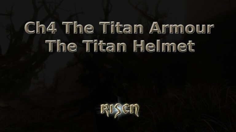 risen ch4 the titan armour the titan helmet