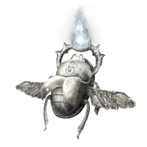 Silver Scarab