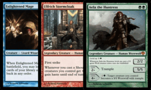 Skyrim Magic The Gathering Cards