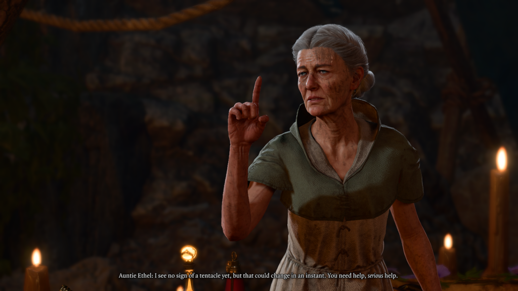 baldurs gate 3 screenshot emeraldgrove ethel